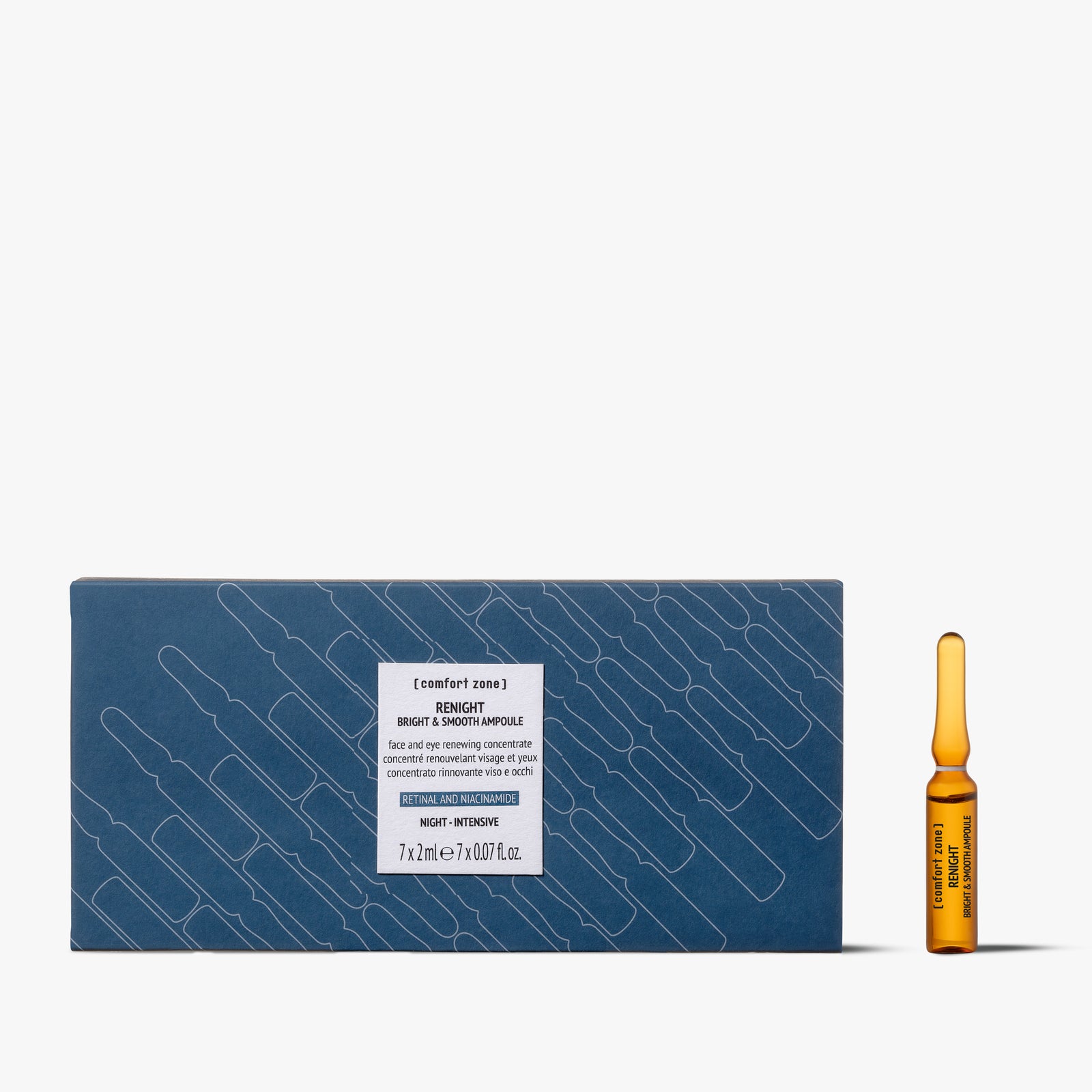 Comfort Zone: Renight Bright & Smooth Ampoules Face and eye renewing concentrate-8004608516712