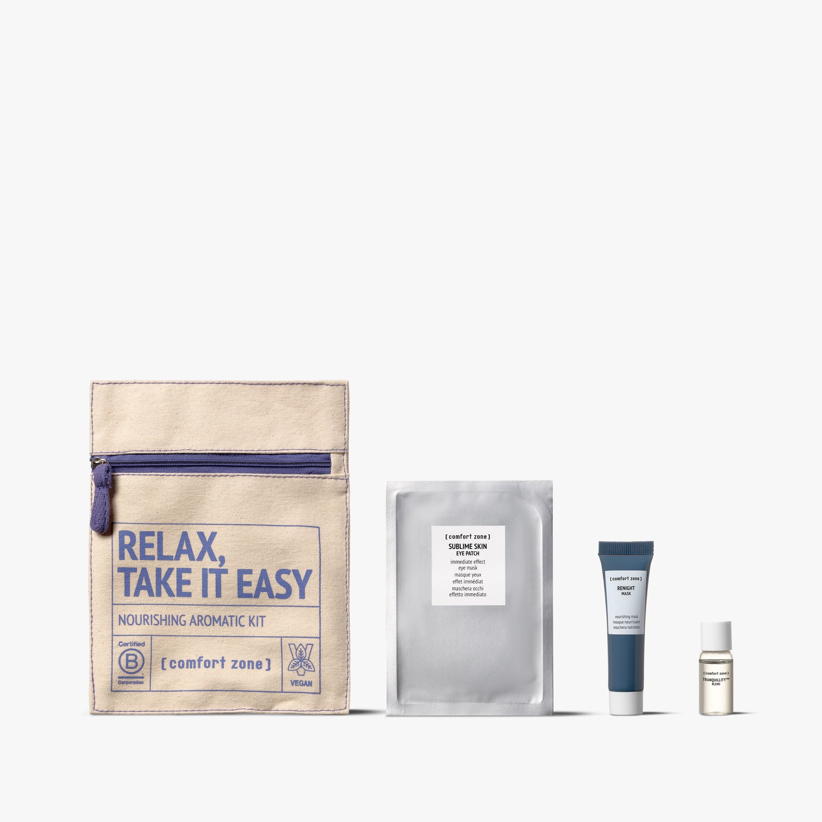 Comfort Zone: Kit Relax, Take It Easy! nourishing aromatic kit -8004608530671