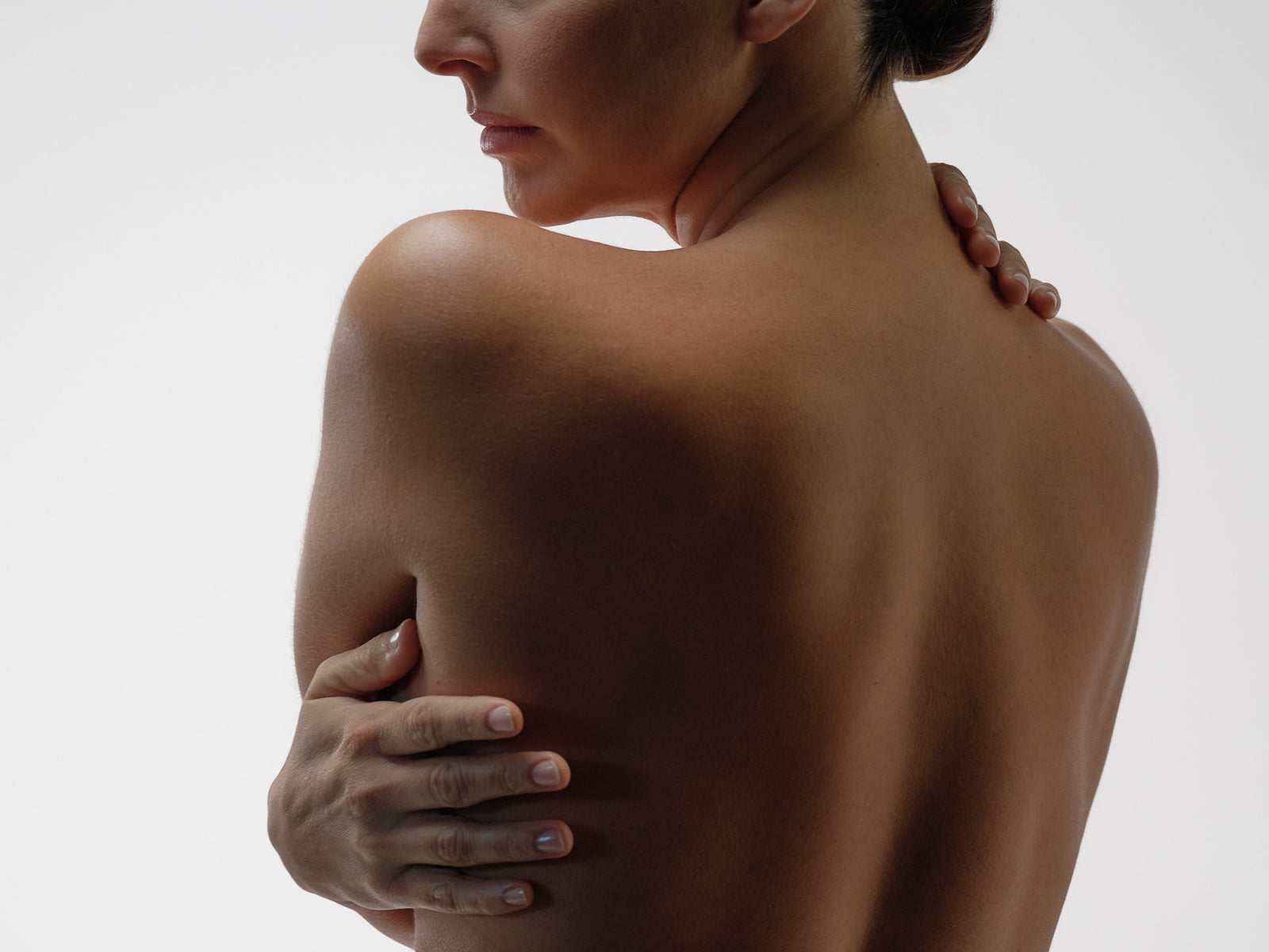 Woman nude back