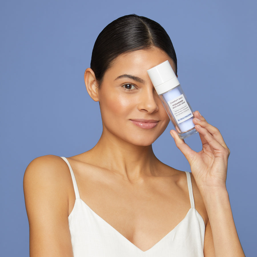 Hydramemory skin-adaptive hydration