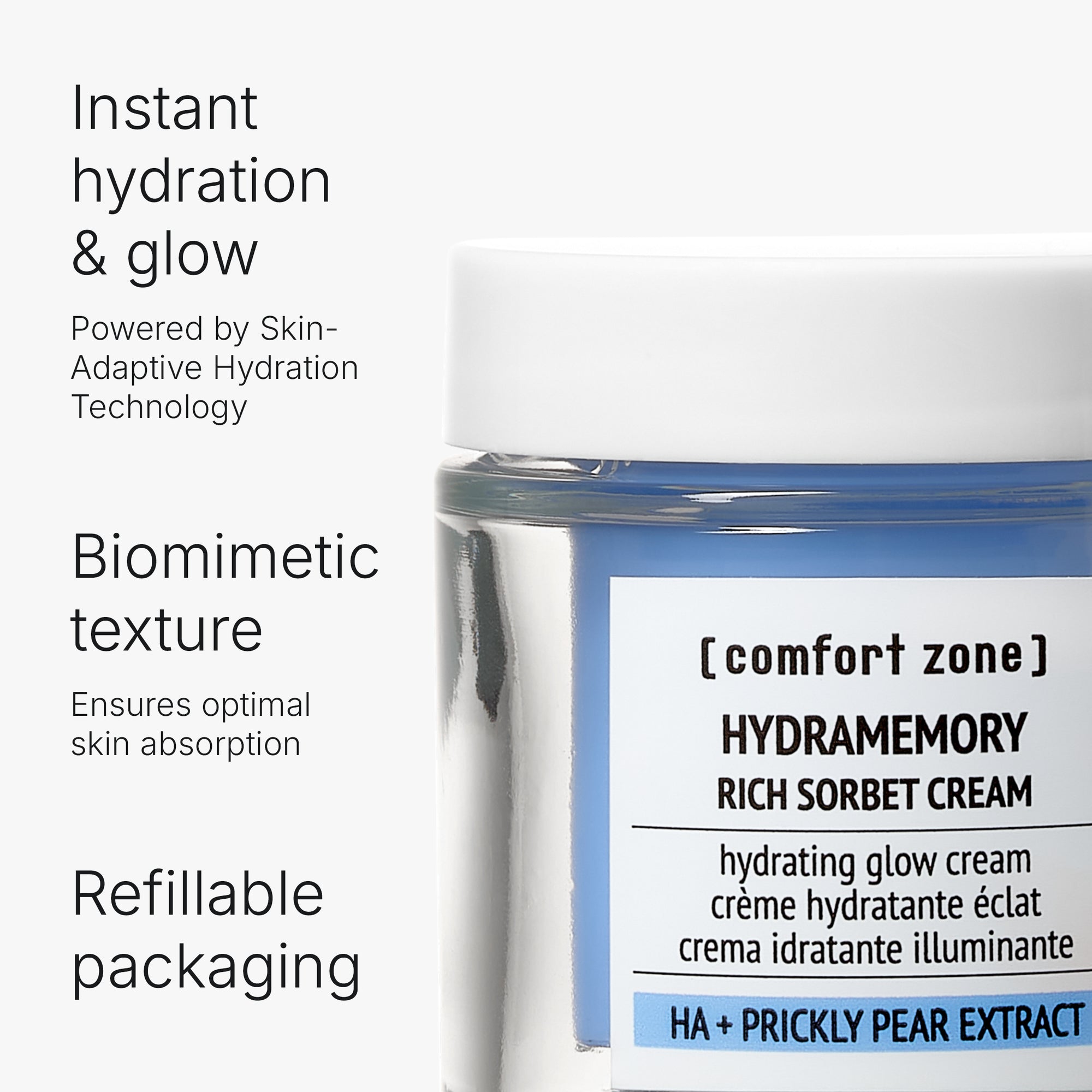 Comfort Zone: Hydramemory Rich Sorbet Cream Hydrating glow cream-100x.jpg?v=1780648208
