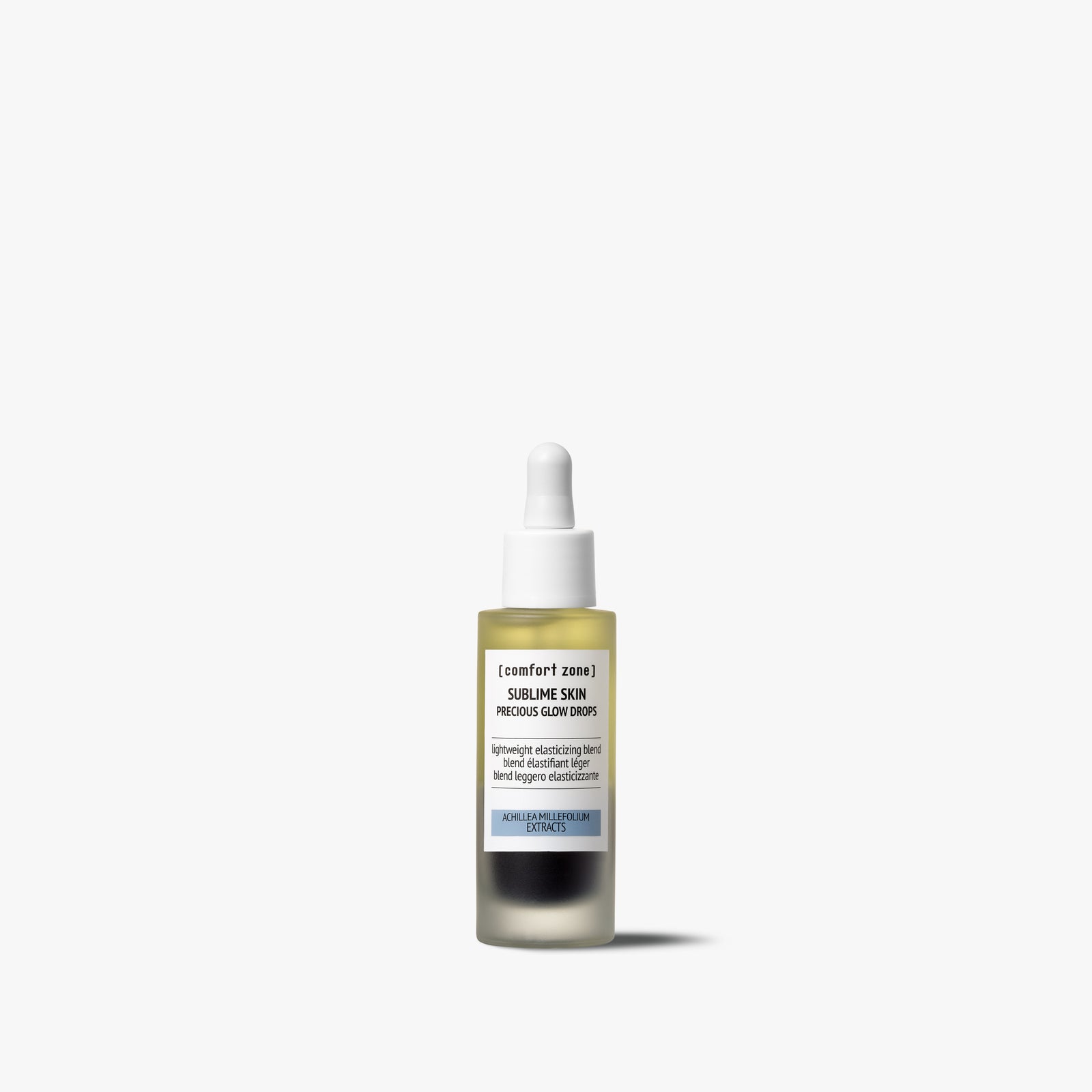 Comfort Zone: Sublime Skin Precious Glow Drops 
  Lightweight
  elasticizing blend-
