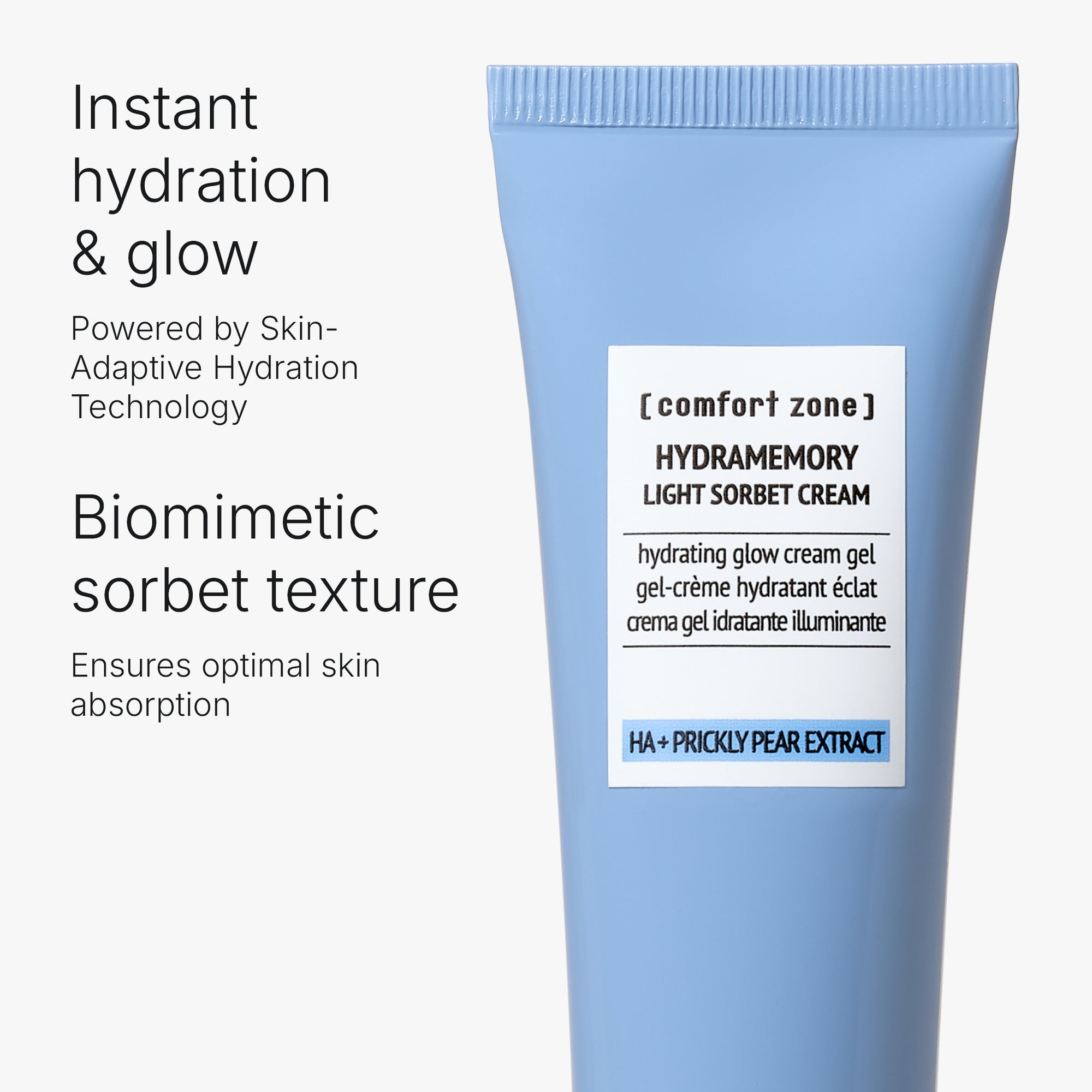 Comfort Zone: Hydramemory Light Sorbet Cream Hydrating glow cream gel-100x.jpg?v=1780648208
