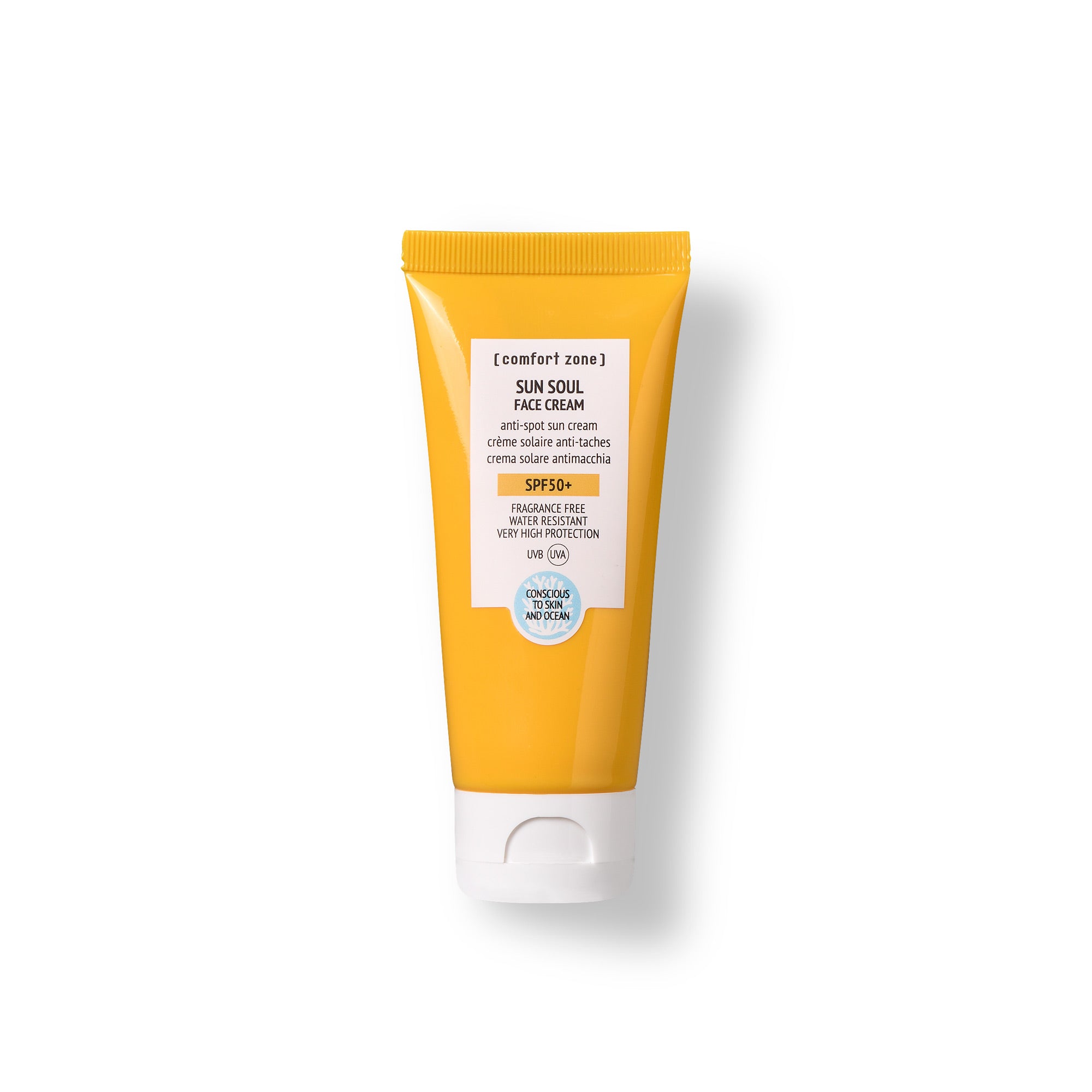 Comfort Zone: SUN SOUL FACE CREAM SPF 50+ Anti-spot face sun cream-
