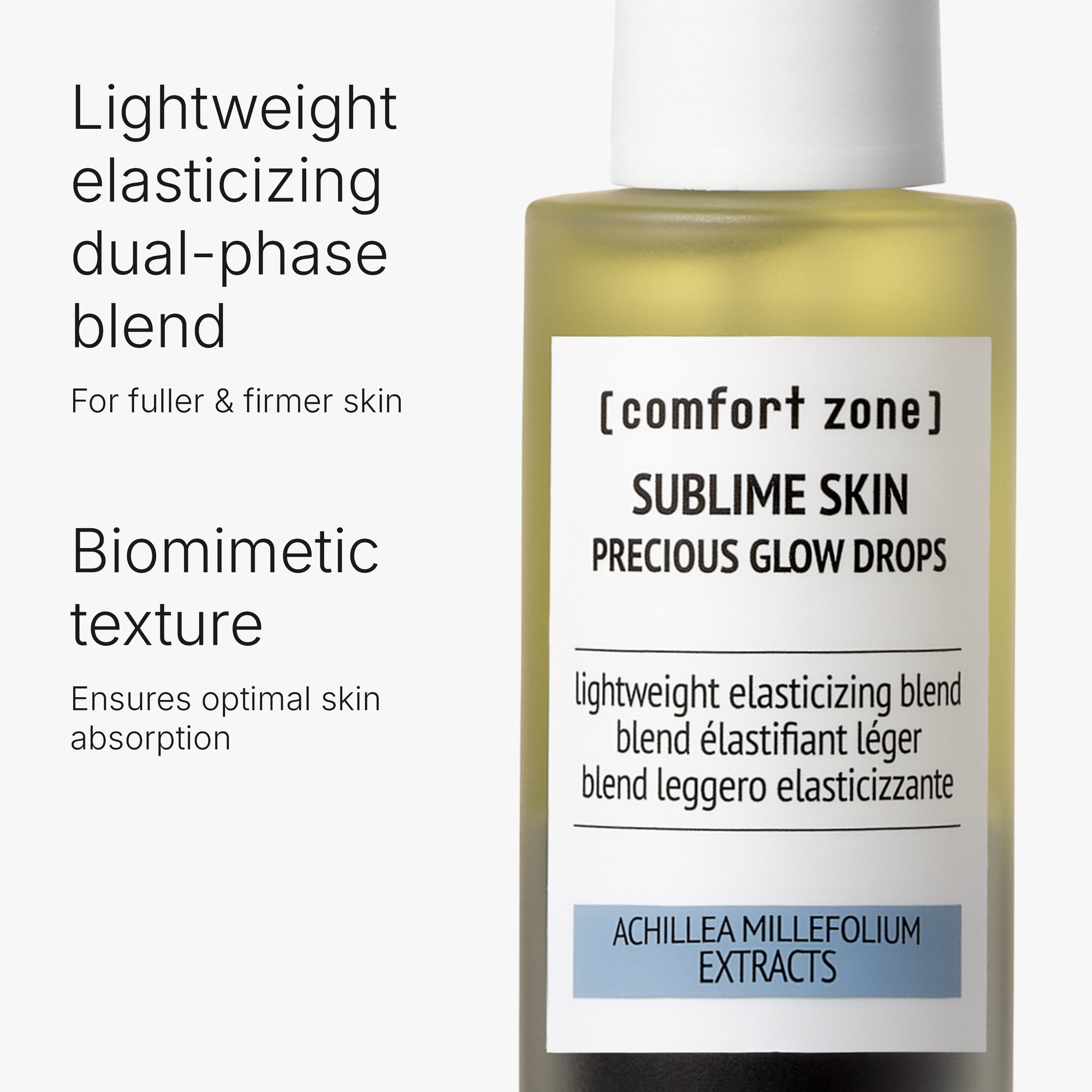 Comfort Zone: Sublime Skin Precious Glow Drops 
  Lightweight
  elasticizing blend-100x.jpg?v=1789372078
