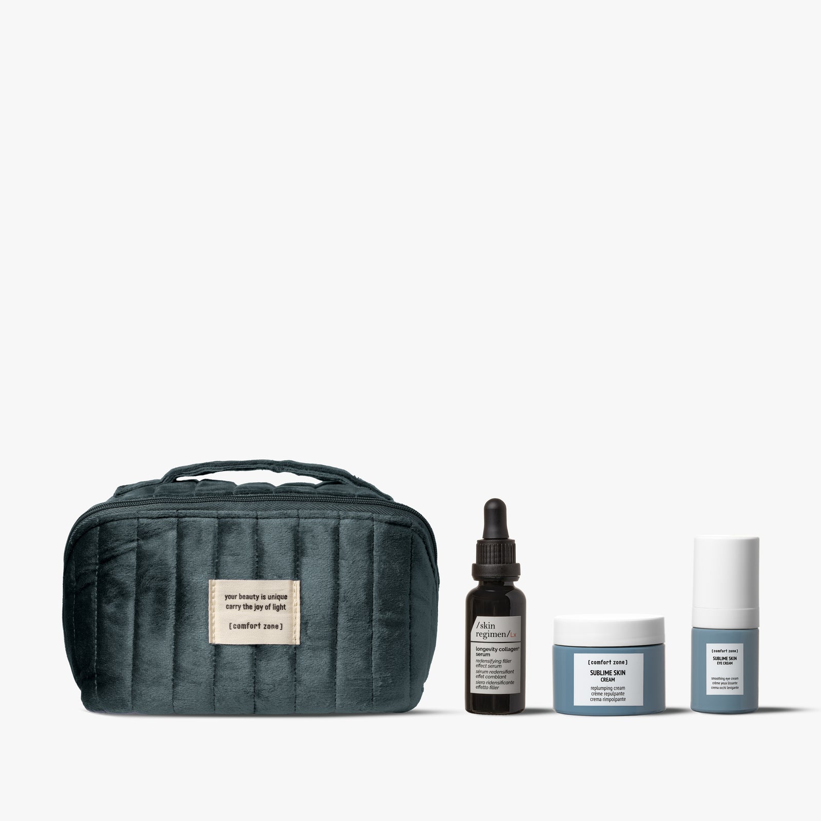 Comfort Zone: Kit The Timeless Beauty Ritual  Replumping filler effect face kit -
