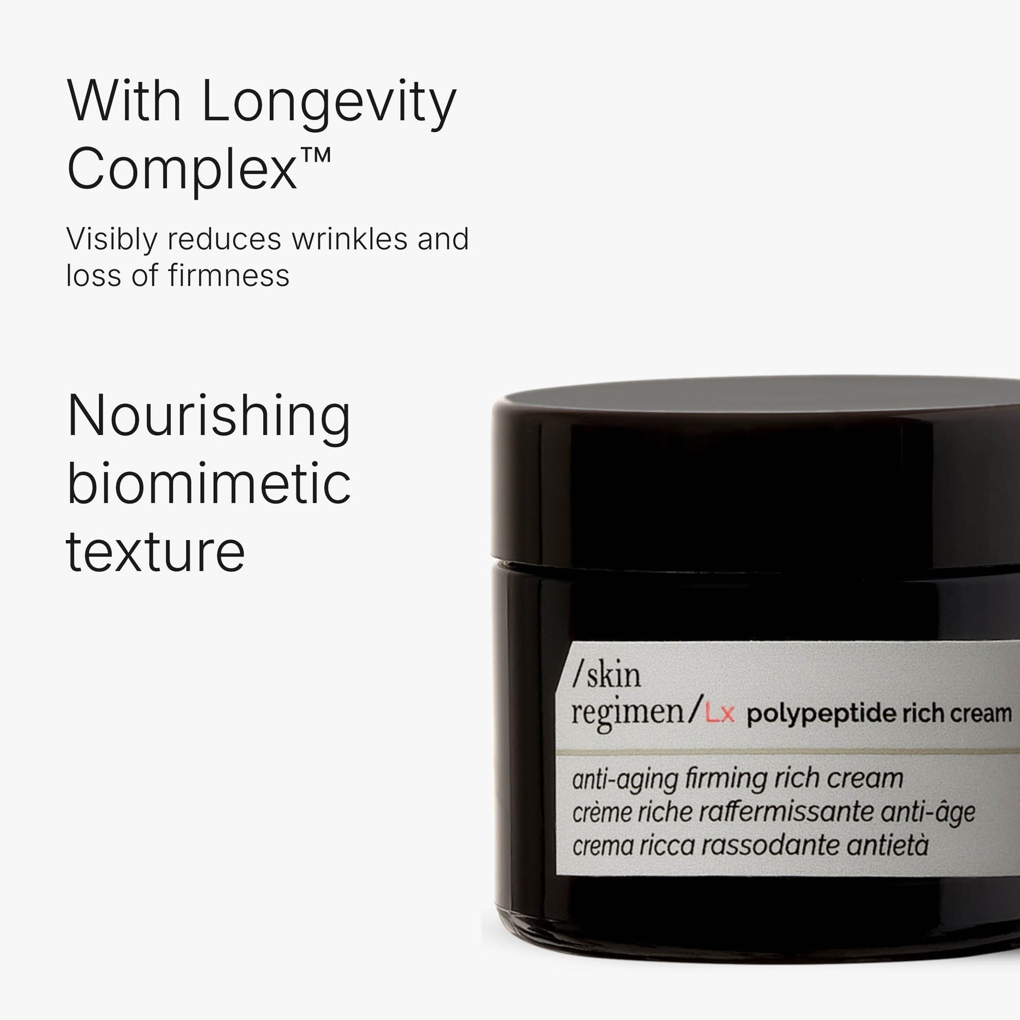 Comfort Zone: Skin Regimen Lx Polypeptide Rich Cream Anti-aging firming rich cream-100x.jpg?v=1789372793
